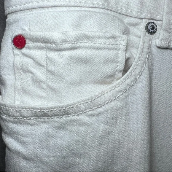 Slink Jeans Plus “Curvy” Mid-Rise Ankle Skinny Jeans Size 14 <white> - Picture 4 of 10